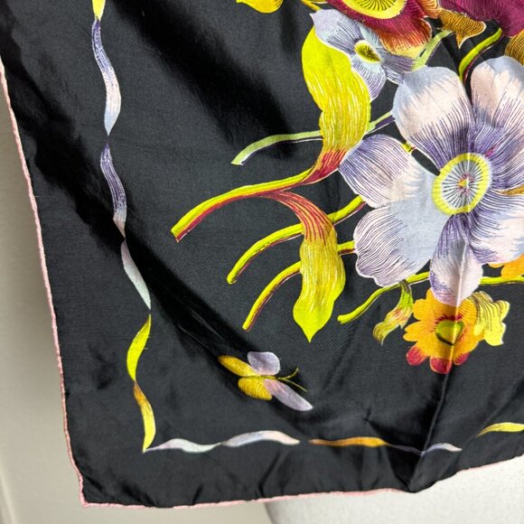 Silk scarf 34" x 34" - Picture 3 of 6